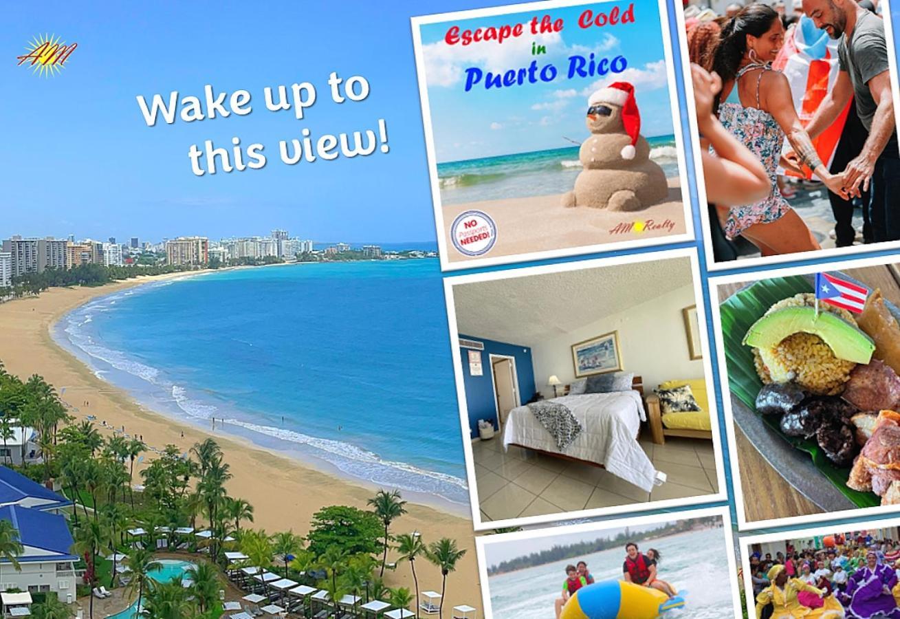 Tropical Studio At The Beach In Isla Verde San Juan Exterior foto